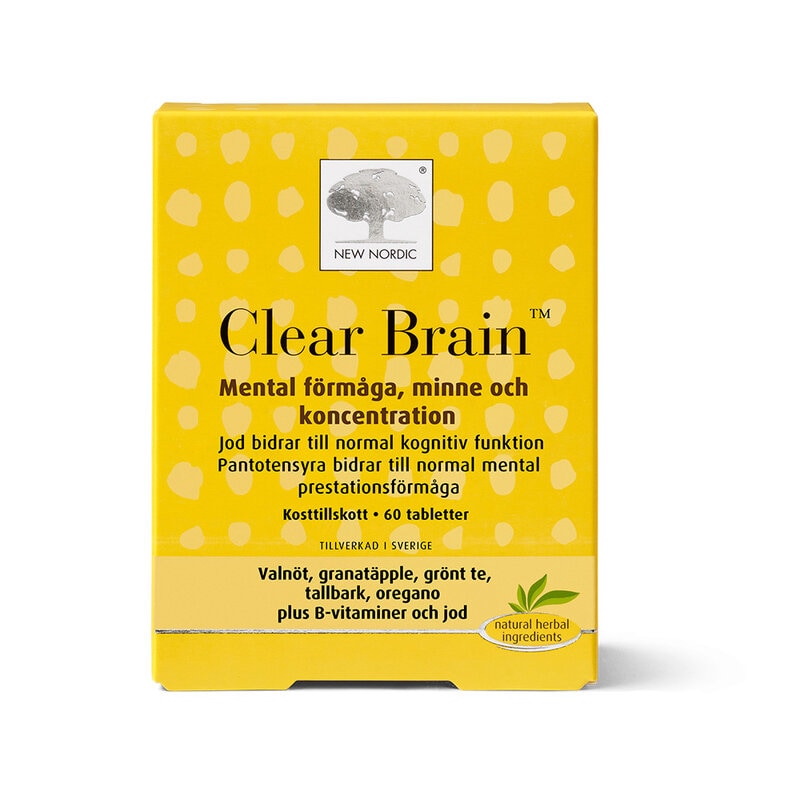 Clear Brain 120 tabletter