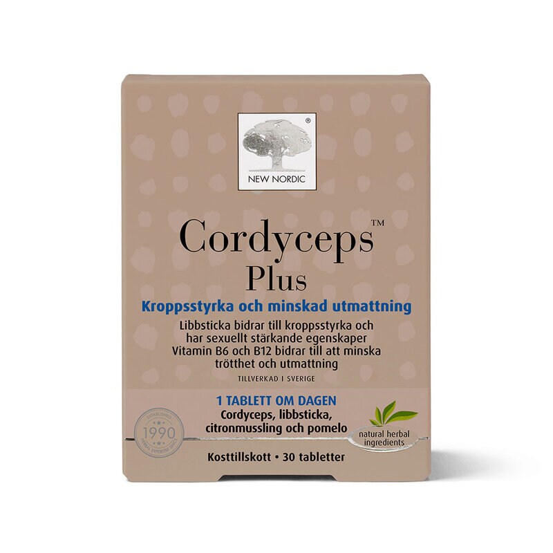 Cordyceps Plus 30 tabletter