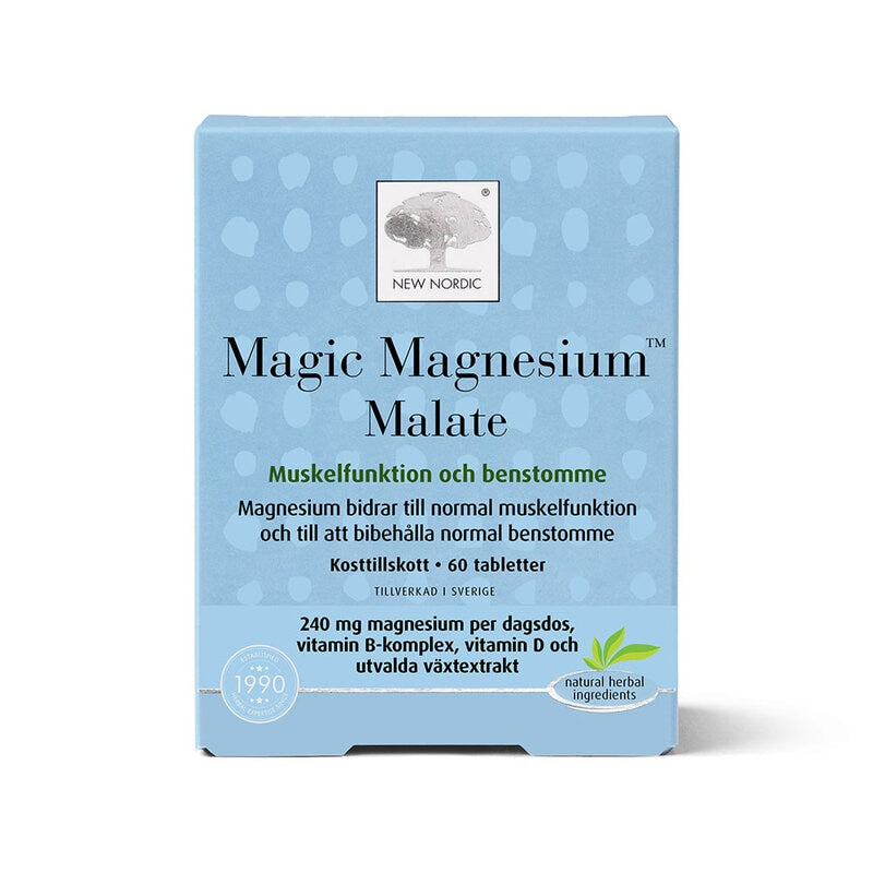 Magic Magnesium Malate 60 tabletter