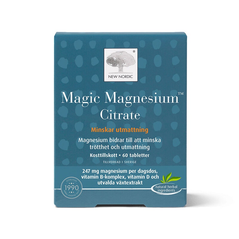 Magic Magnesium Citrate 60 tabletter