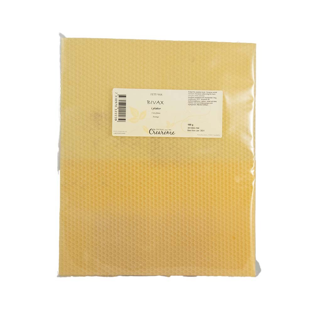 Bivaxplattor 100g