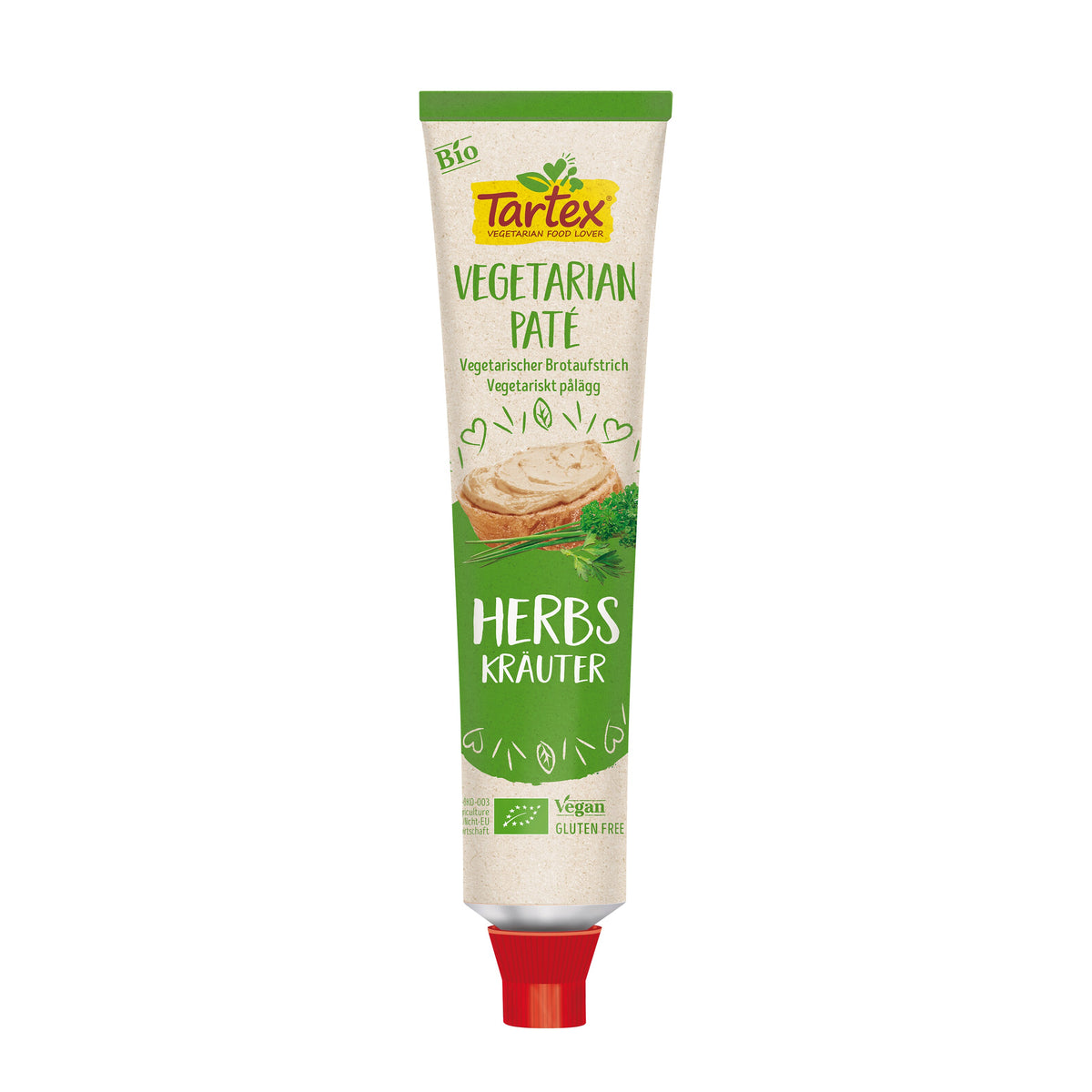 Vegetarisk Pastej Örter 200g