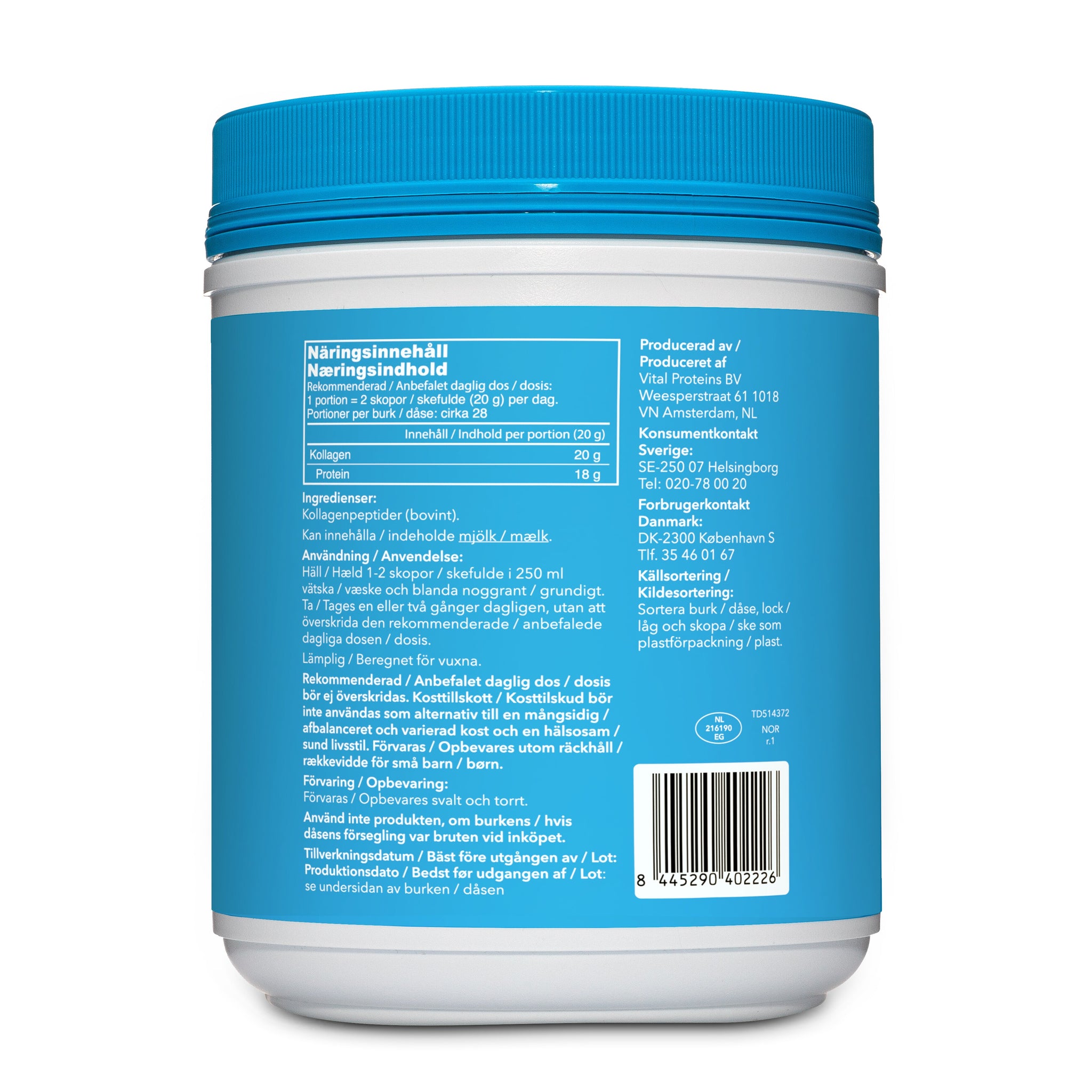 Vital Proteins Collagen Peptides 567g
