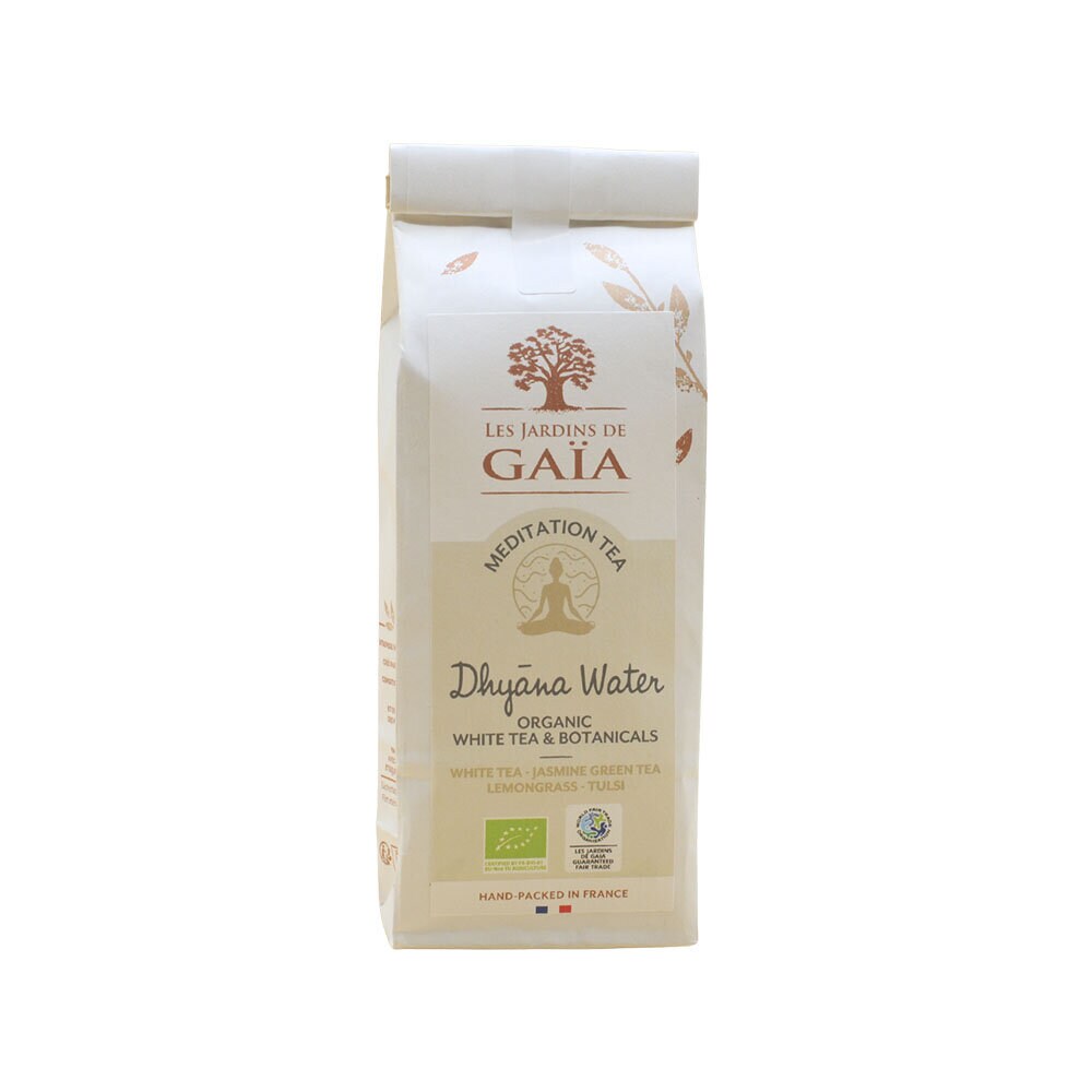 Meditation Jasmin Citrongräs Tulsi Vitt Te 50g