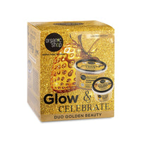 Glow & Celebrate. Golden Beauty Set, 250 ml/100 ml