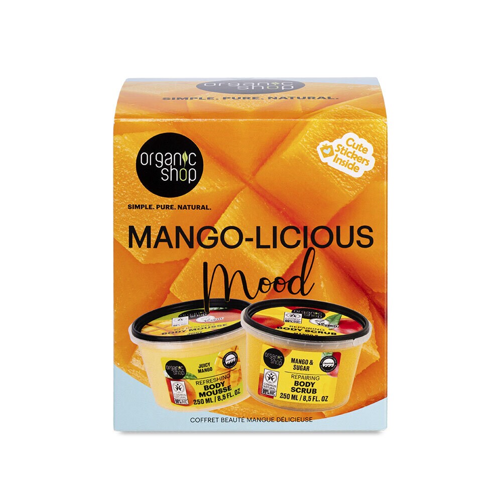 Mango-licious Mood Beauty Set, 250 ml/250 ml