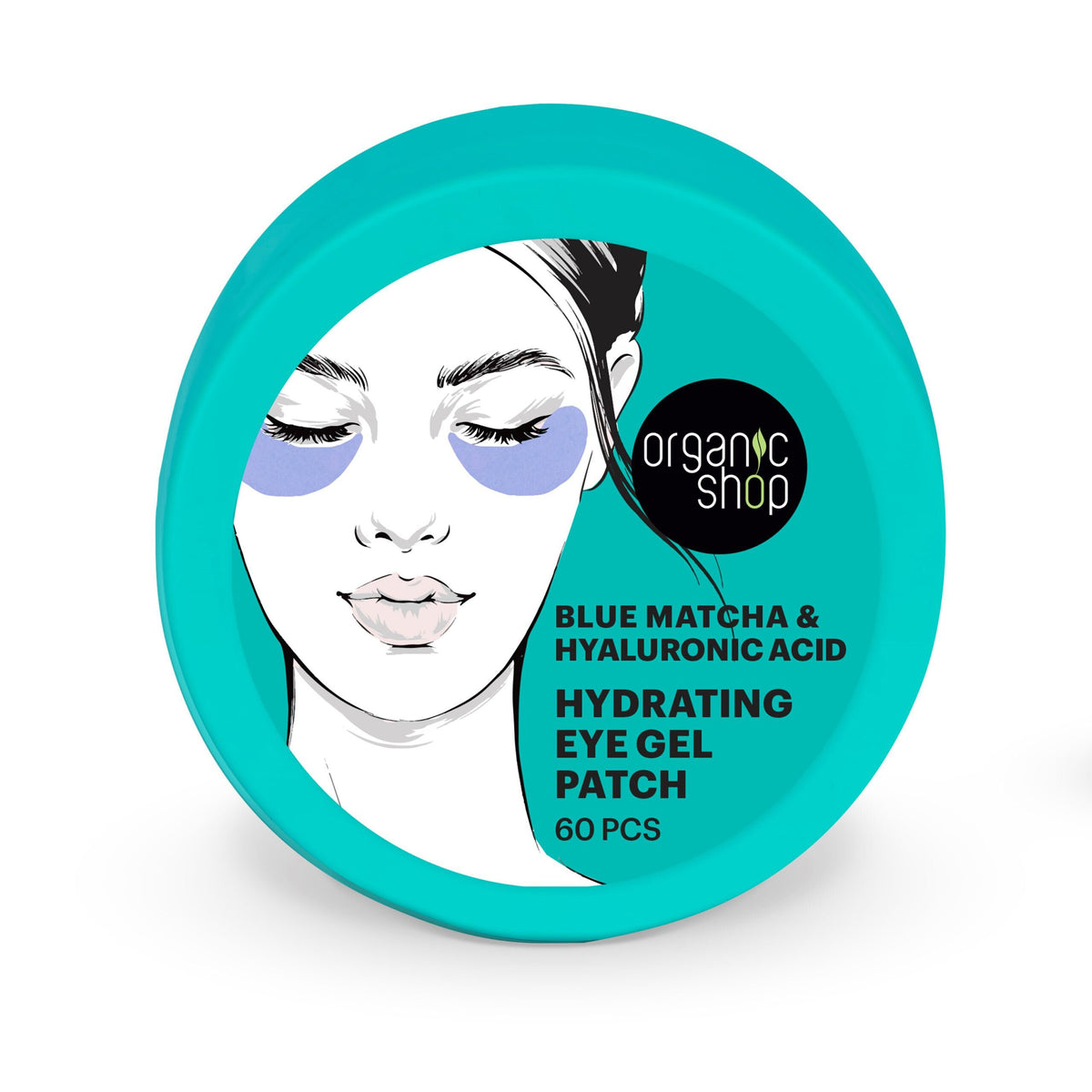 Eye Gel Patch Blue matcha & Hyaluronic Acid 60st