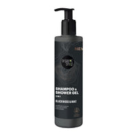 Shampoo & Shower Gel 2 in 1 Blackwood & Mint 280ml