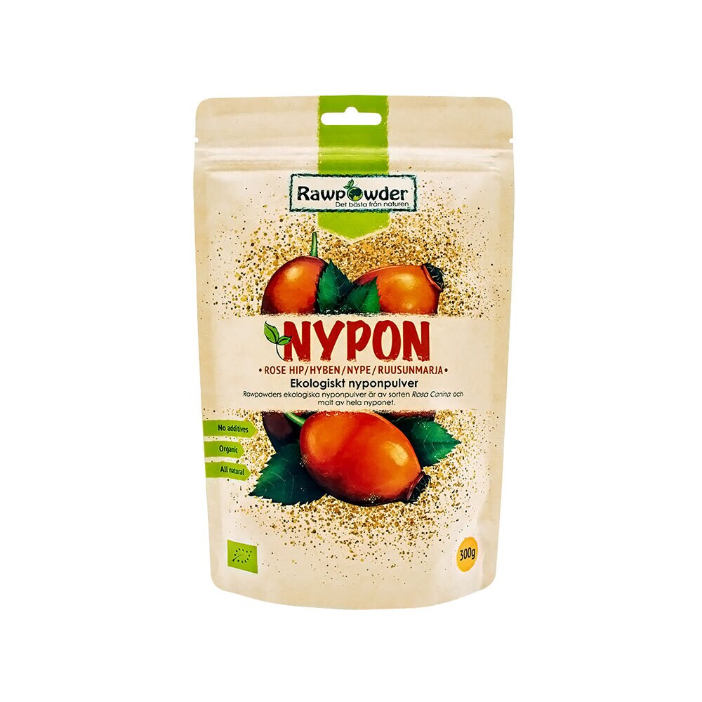 Rawpowder Nyponpulver 300g