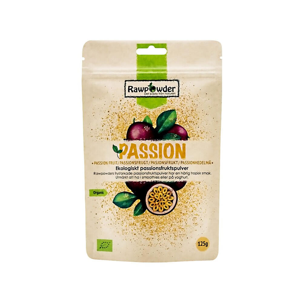 Passionsfruktpulver frystorkat 125g