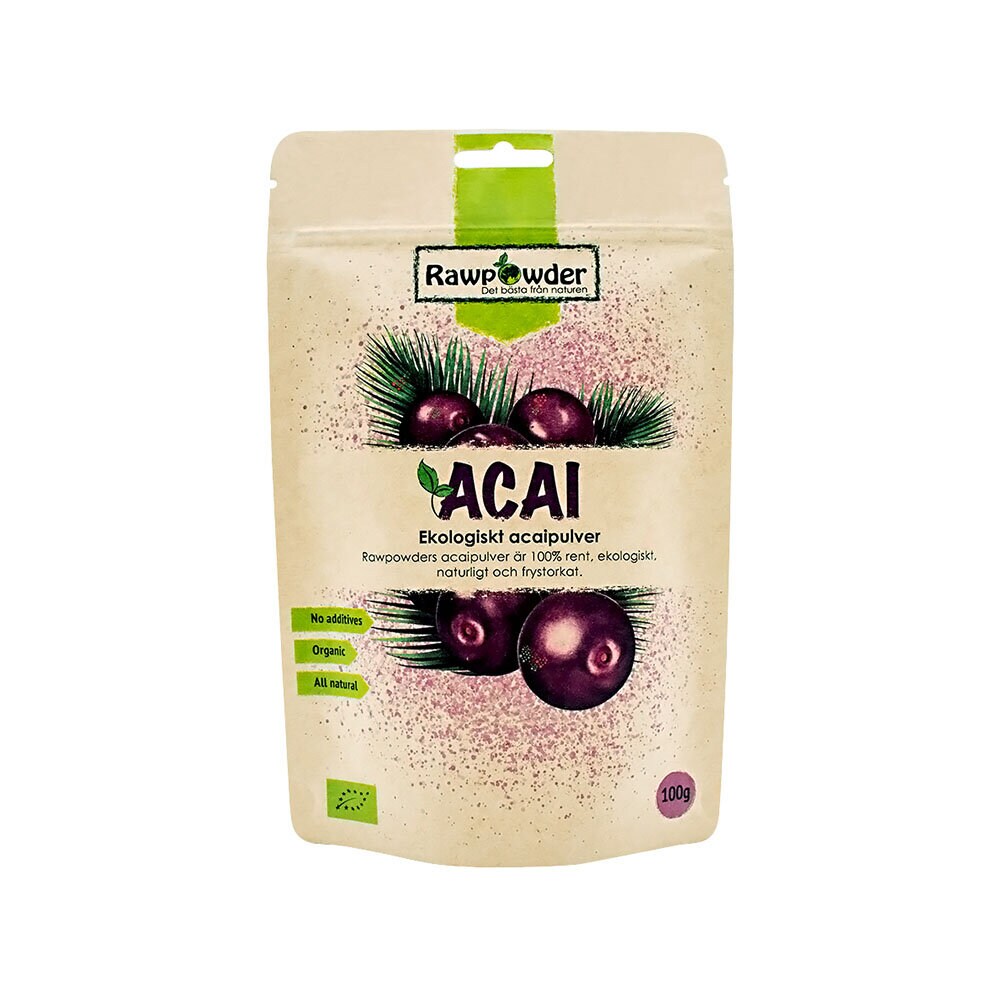 Acai bär pulver (frystorkad) 100g