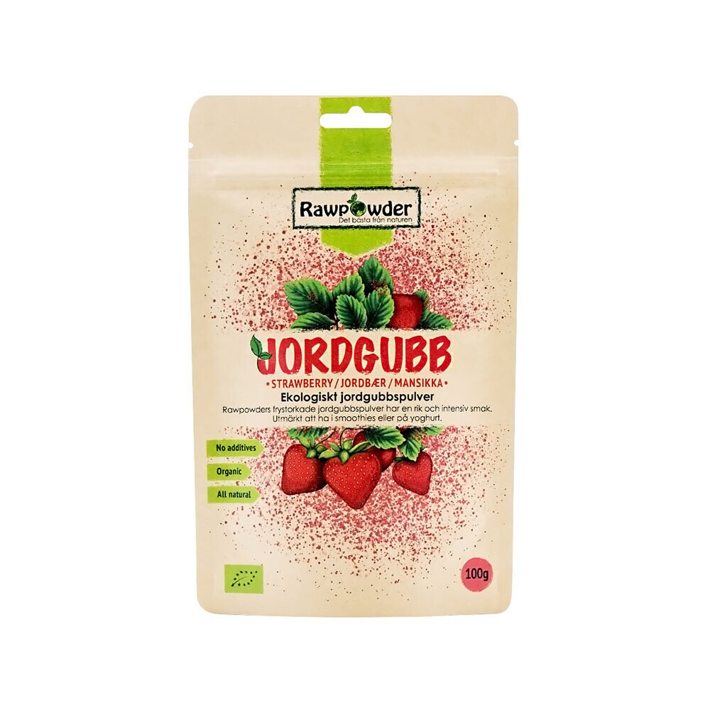 Jordgubbspulver 100g