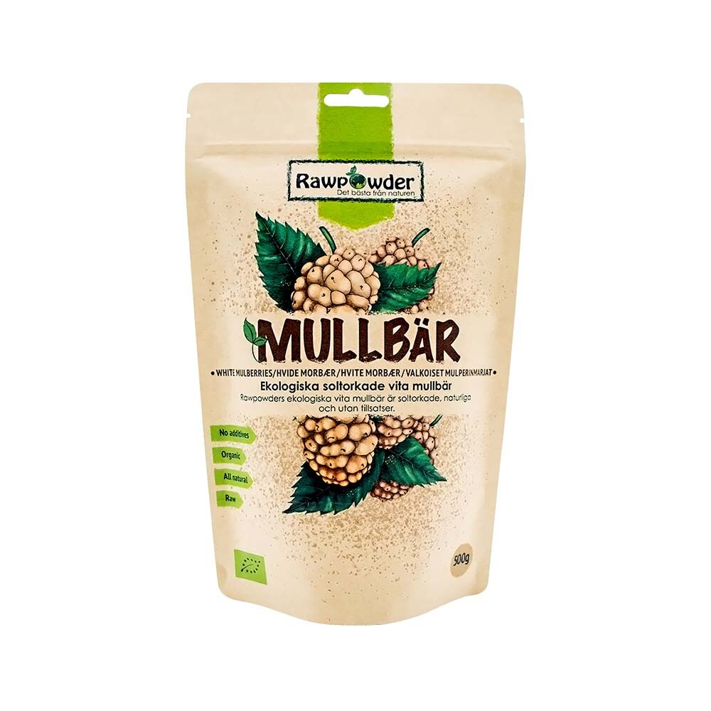 Mullbär vita 500g
