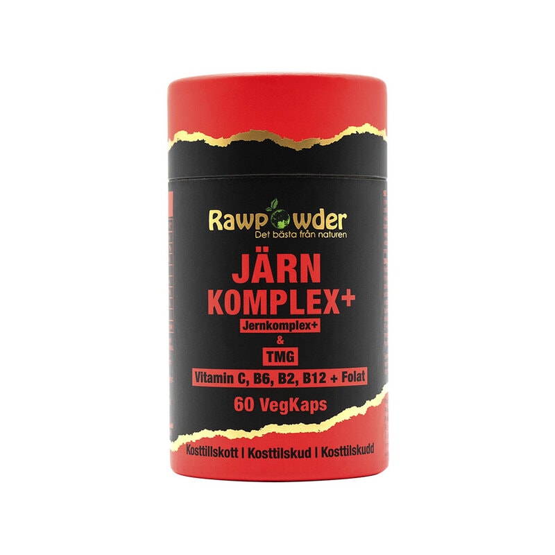 Järn Komplex+ 60 vegetabiliska kapslar