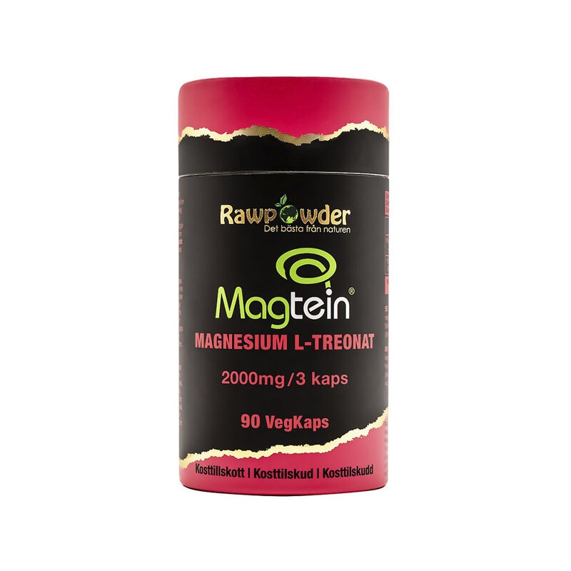 Magnesium L-Treonat Magtein® 90 vegetabiliska kapslar