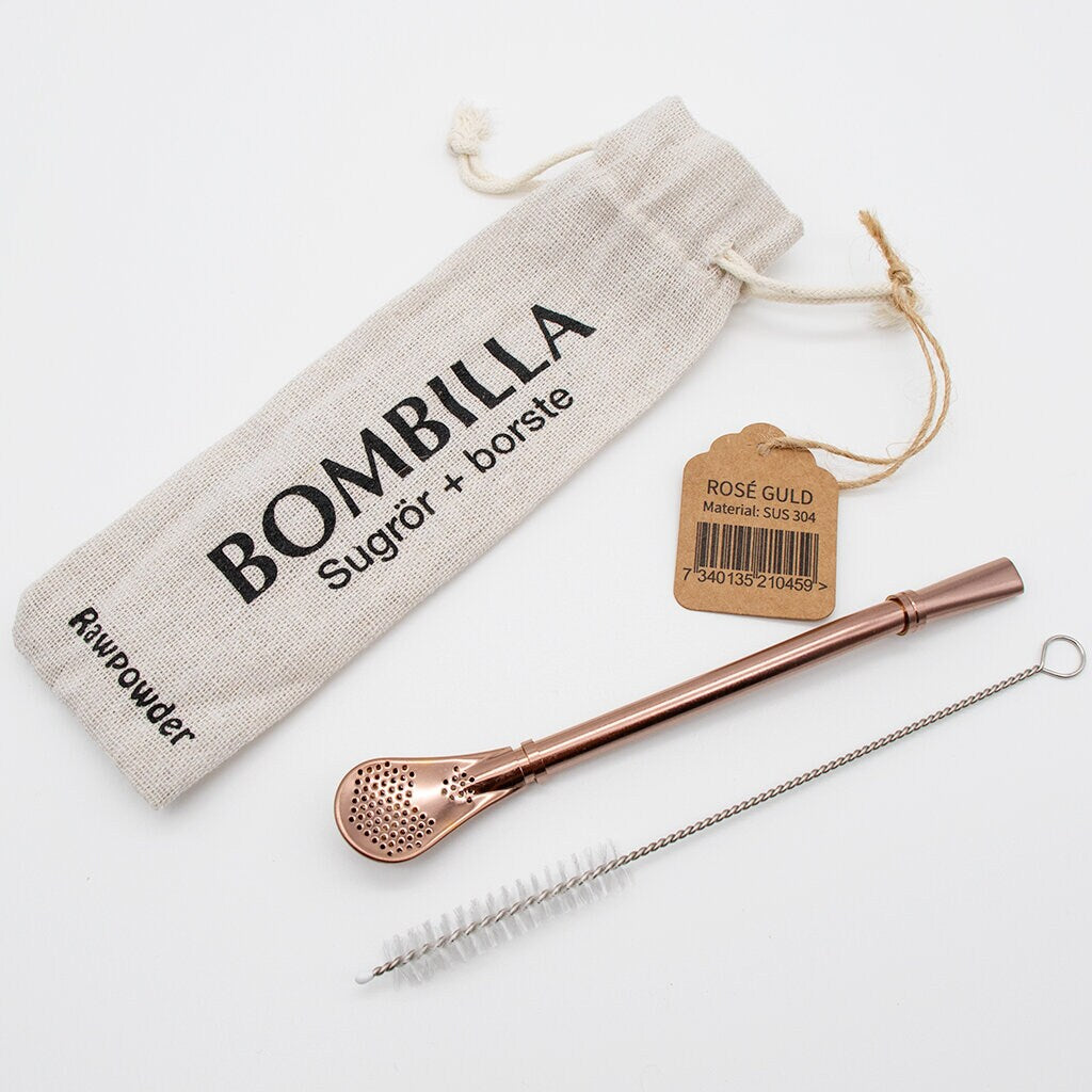 Yerba Straw/Bombilla Roséguld