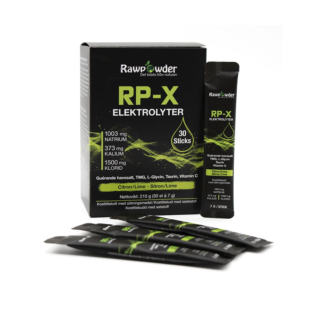 RP-X Elektrolyter Citron/Lime 30 Stickpacks