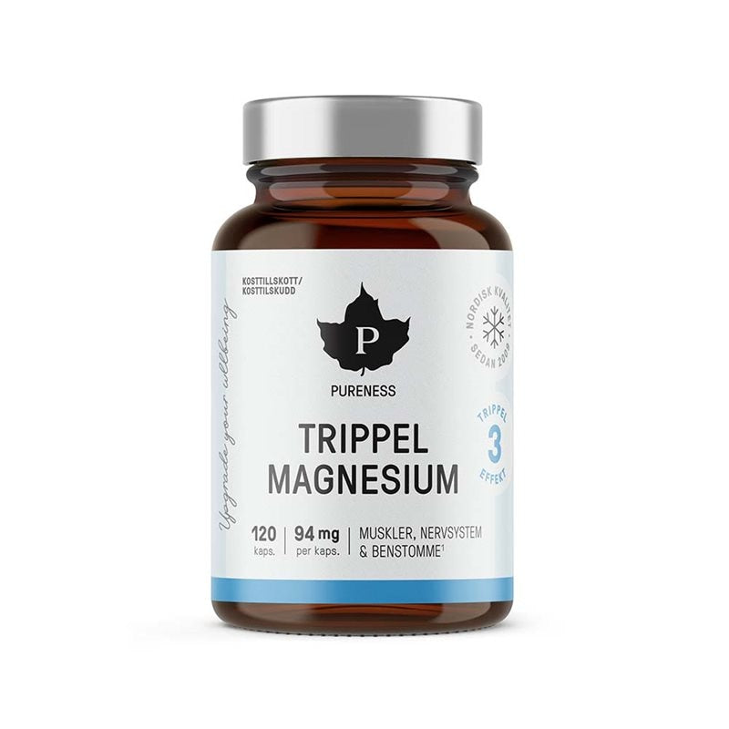 Trippel Magnesium 120 kapslar
