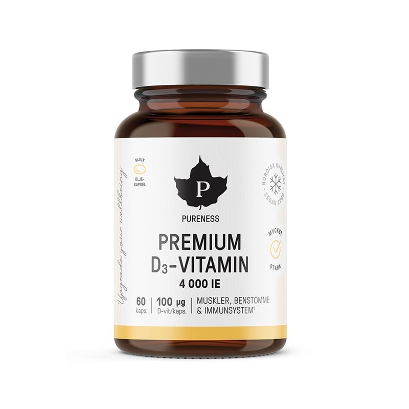 Premium D-Vitamin 60 kapslar