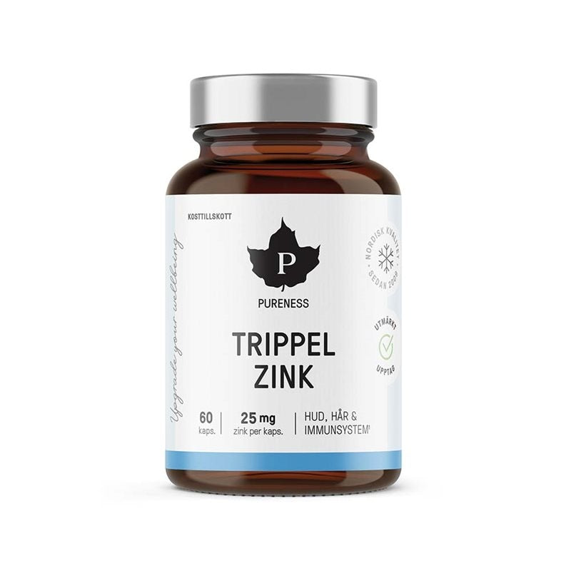 Trippel Zink 60 kapslar