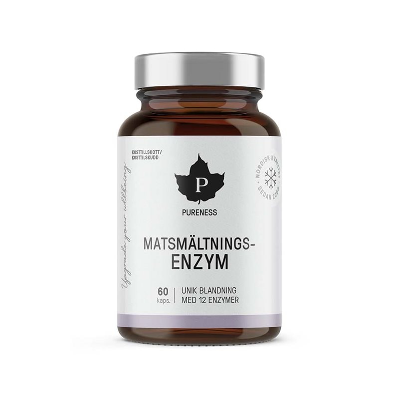 Matsmältningsenzym 60 kapslar