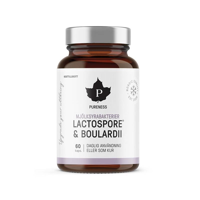 Mjölksyrabakterier + Boulardii 60 kapslar