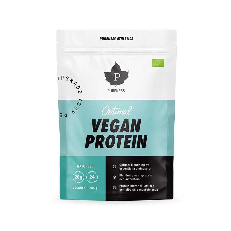 Athletics Optimal Vegan Protein Ekologisk Naturell 600g