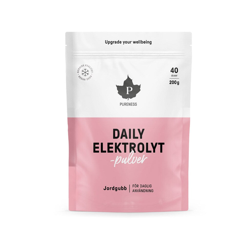 Daily Elektrolytpulver Jordgubb 200g