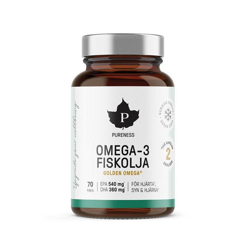 Omega-3 Fiskolja 70 kapslar