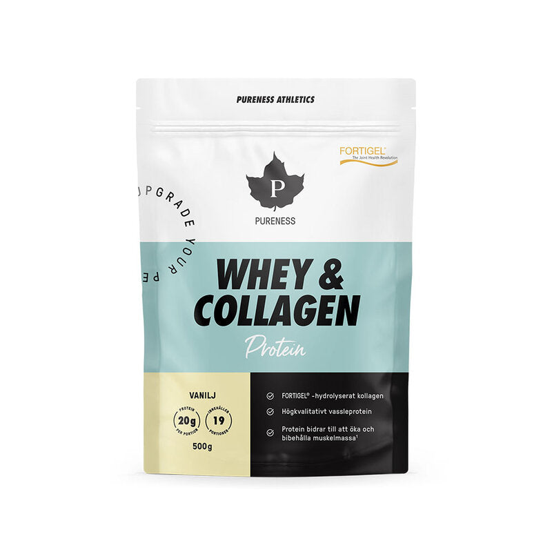 Athletics Whey & Collagen Vanilj 500g