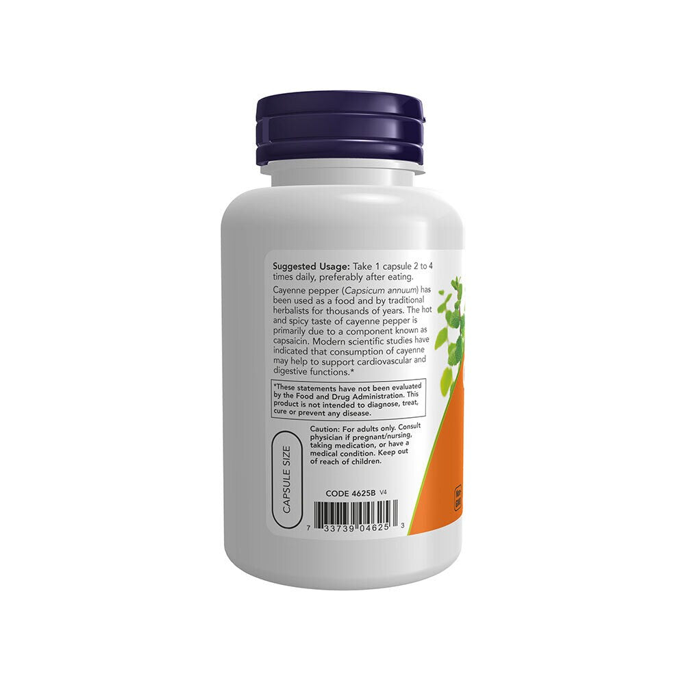 Cayenne 500mg 100 vegetabiliska kapslar