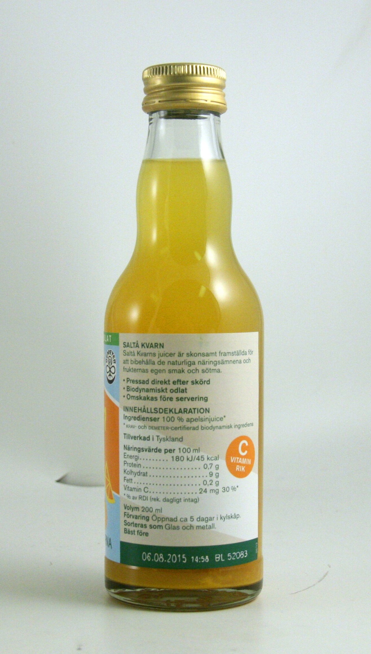 Apelsinjuice 200ml