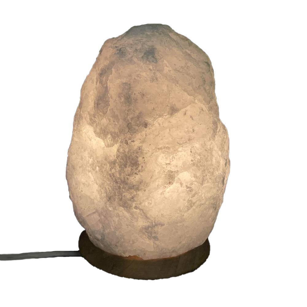 Saltstenslampa 2-3kg 230V Vit