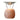 Aromalampa 800g Naturformad Röd