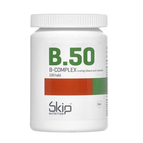 B.50 B-complex 100 tabletter