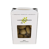 Liquorice Almonds 150g