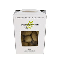 Liquorice Almonds 150g