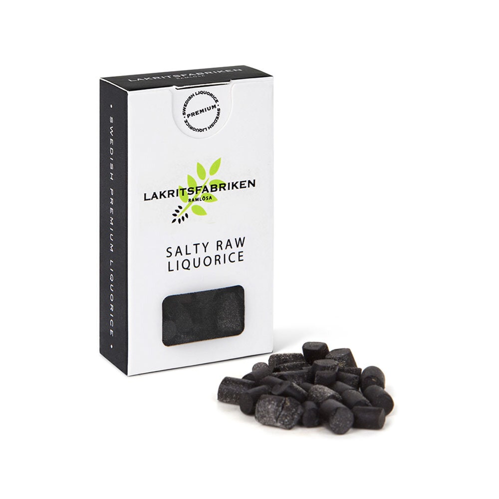Salty Raw Liquorice 25g