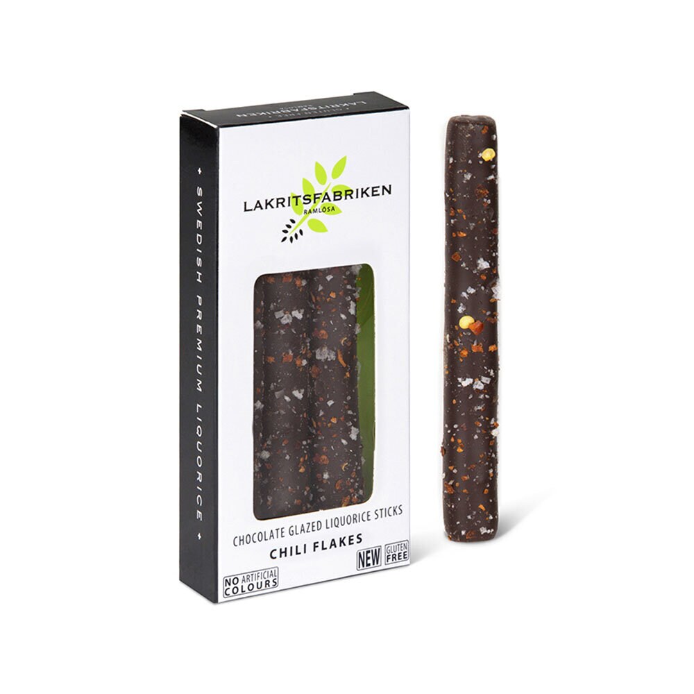 Liquorice Sticks Dark Chocolate & Chili 45g