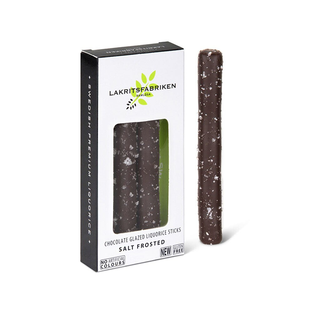 Liquorice Sticks Dark Chocolate & Sea Salt 45g