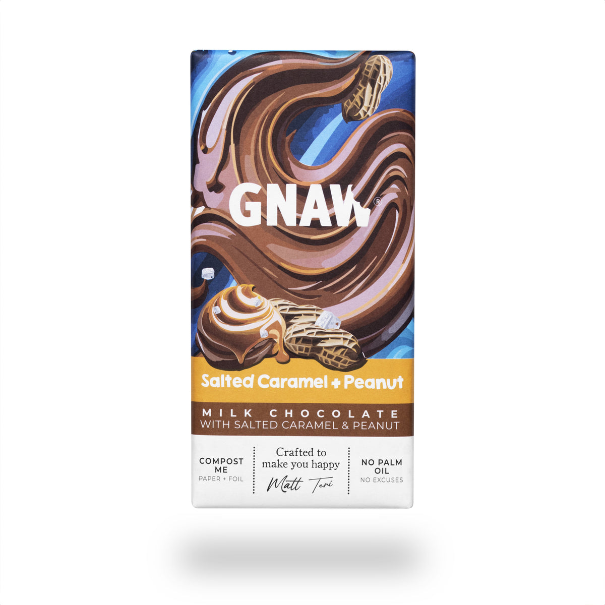 Salted Caramel and Peanut 80g