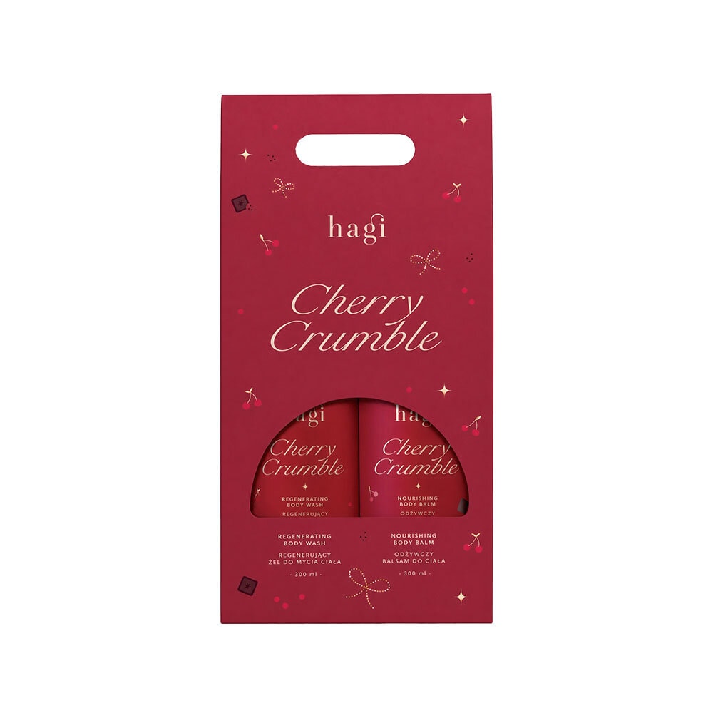 Hagi Giftset Cherry Crumble Body Care, Duschgel + Body Balm 2x300ml