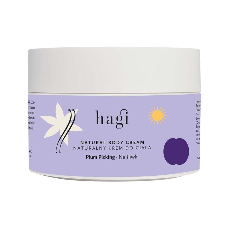 Natural Body Cream Plum Picking 200ml