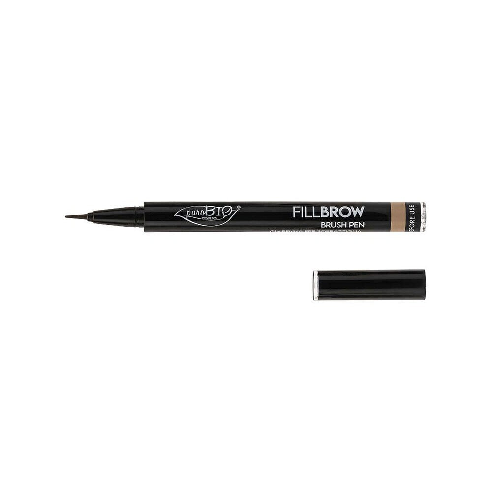 puroBIO Eyebrow Fillbrow Brush Pen 0,7ml Natural Blonde 01