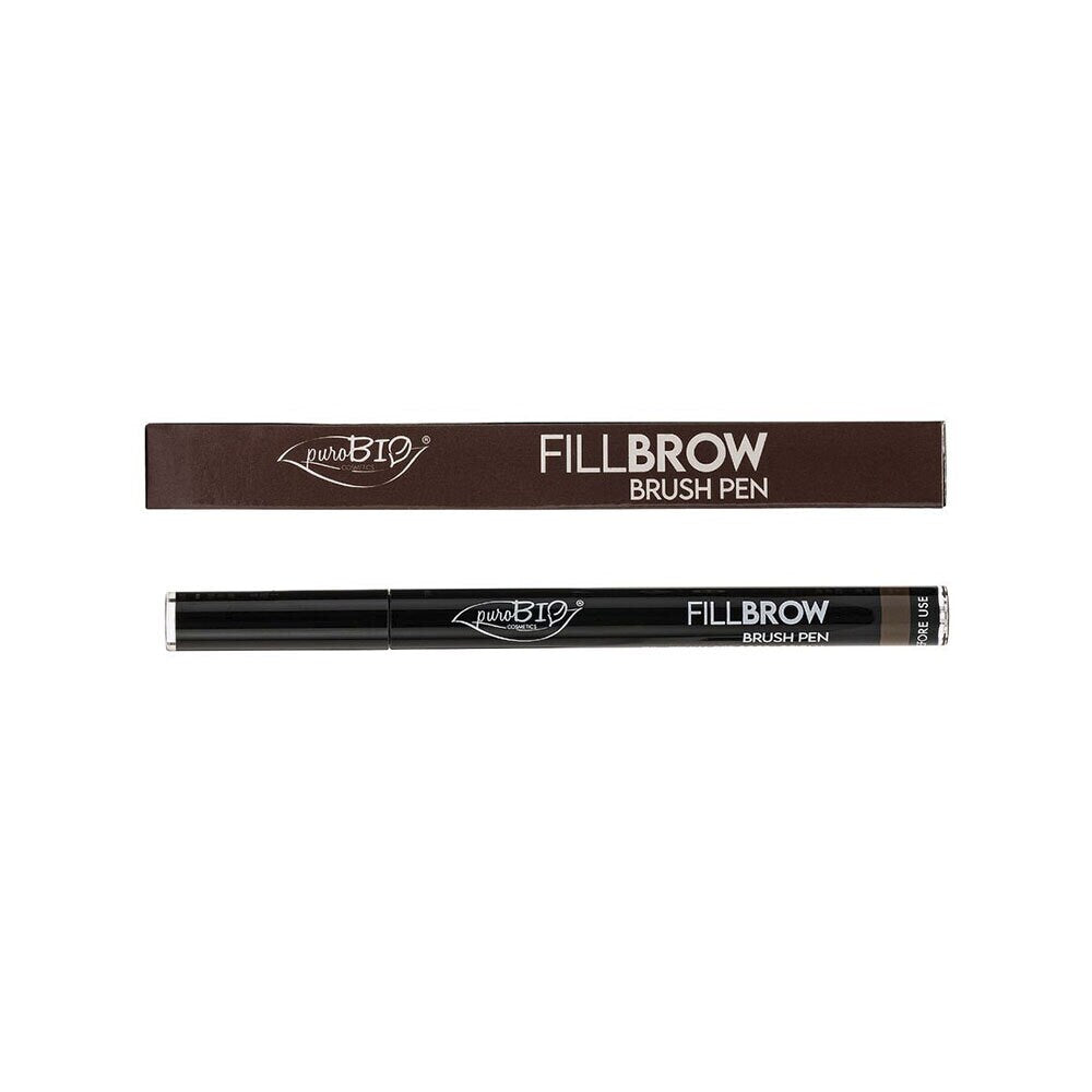 puroBIO Eyebrow Fillbrow Brush Pen 0,7ml Dark Brown 03