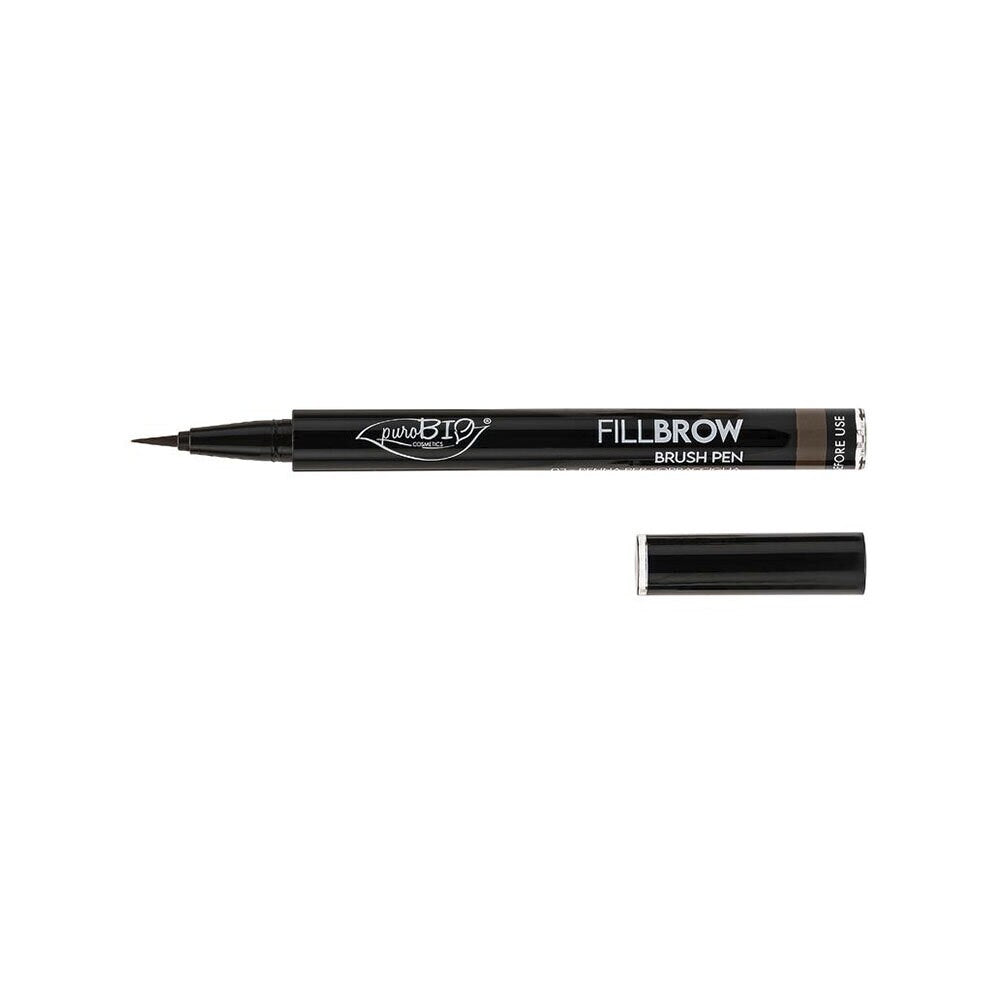 puroBIO Eyebrow Fillbrow Brush Pen 0,7ml Dark Brown 03