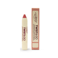 puroBIO TWIST&GO - NOURISHING LIPSTICK PENCIL 2,9g - 501 universal pink