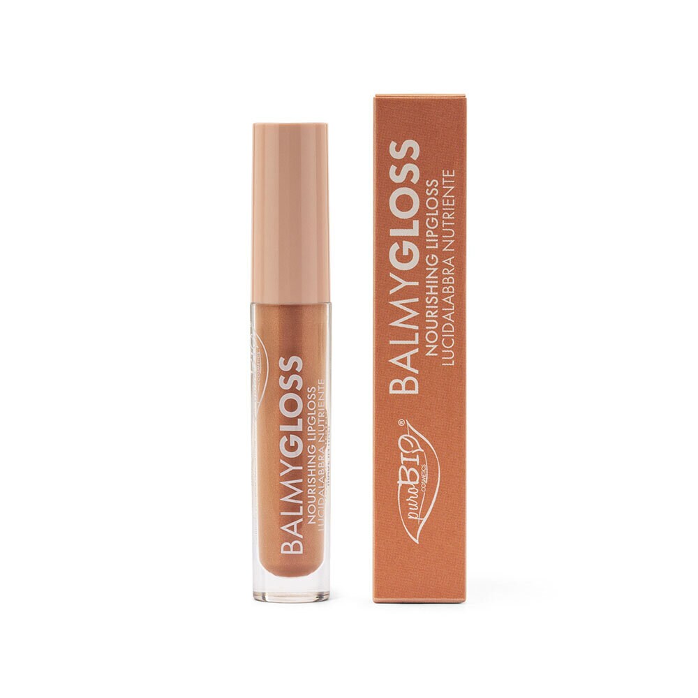 puroBIO BALMYGLOSS  4,4 g - 03 shimmering soft peach