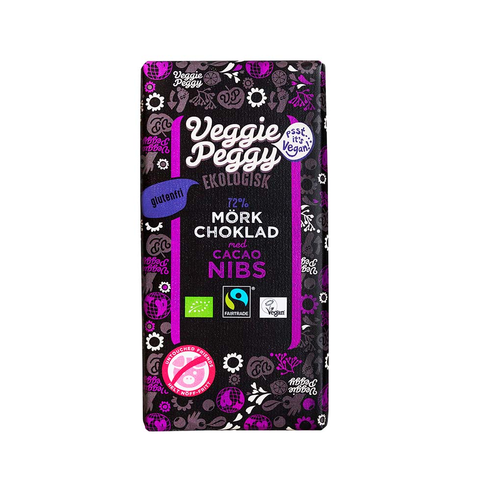 Chokladkaka Kakaonibs 85g