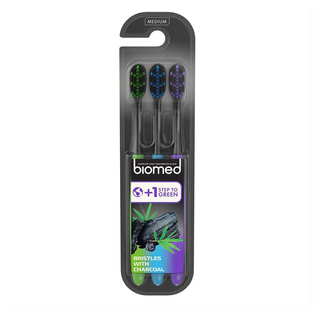 Charcoal tandborste Multipack